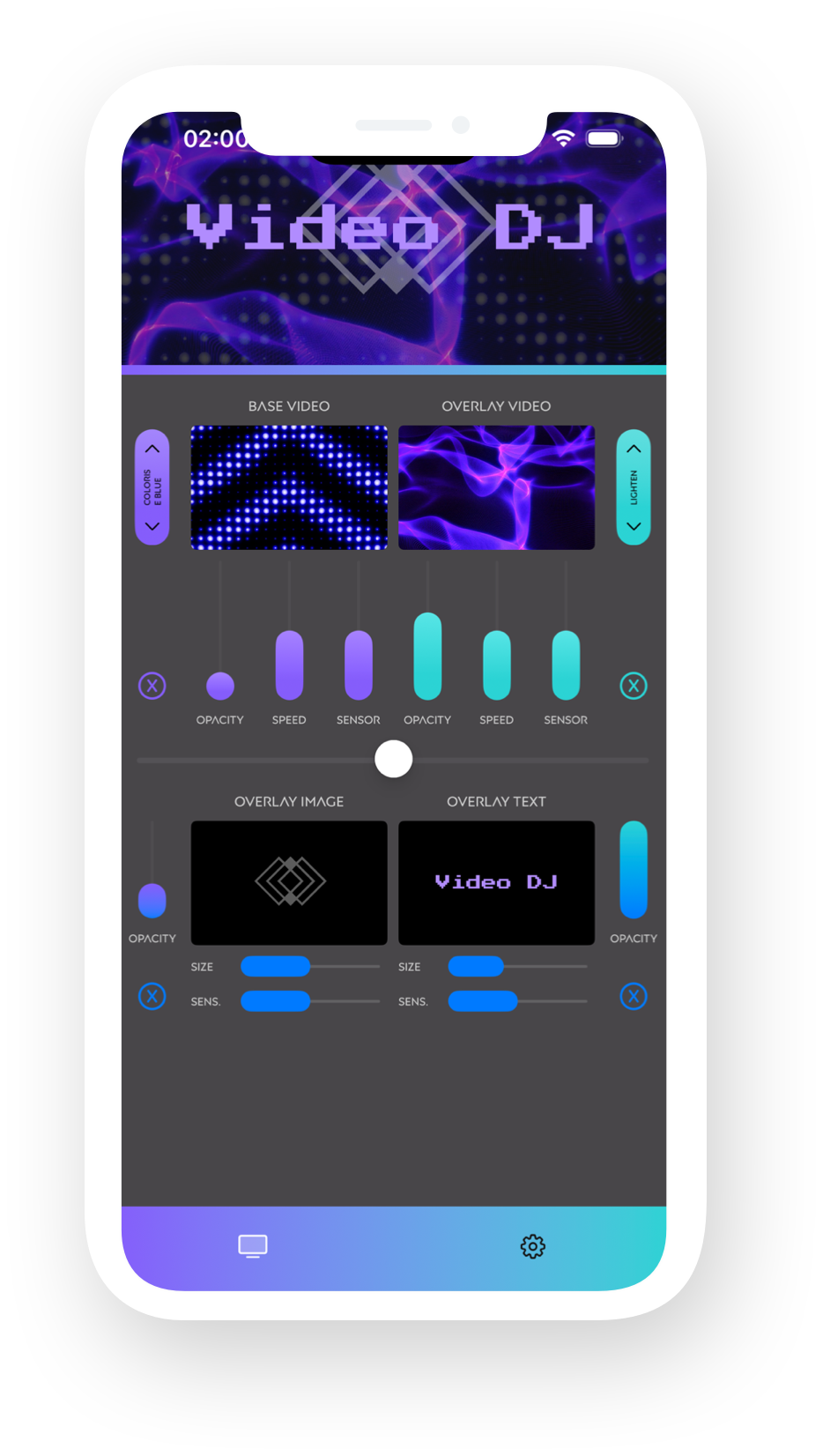 Mezcla en tiempo real. — V4M — Visual for Music
